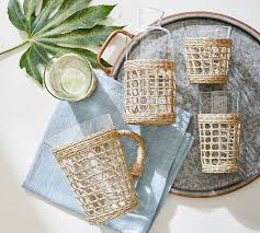I purchased it last november. Rattan Wrapped Glasses Are Exactly What Your Summer Parties Need Southern Living