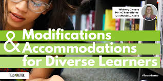 accommodations for diverse learners