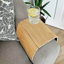 Flexible Wooden Sofa Arm Rest Armchair