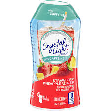 Amazon Com Crystal Light Liquid Strawberry Pineapple Refresh Energy Drink Mix With Caffeine 1 62 Oz Bottle Grocery Gourmet Food