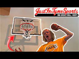 Justintymesports Wall Mounted Mini Hoop