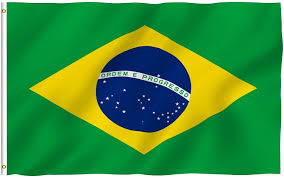 This article is a list of brazilian flags. Amazon Com Anley Fly Breeze 3x5 Foot Brazil Flag Vivid Color And Fade Proof Canvas Header And Double Stitched Brazilian National Flags Polyester With Brass Grommets 3 X 5 Ft Garden Outdoor