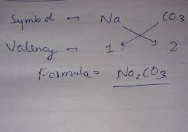 chemical formula of sodium carbonate