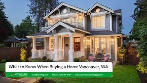 ing a home in vancouver wa