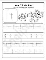 letter t tracing writing practice