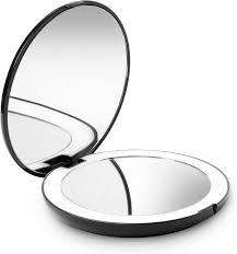 freyara compact led makeup mirror for