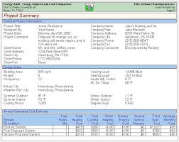 Energy Audit Sample Reports