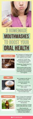 6 best natural homemade mouthwashes