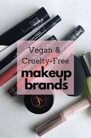 vegan and free makeup brands