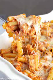 cheesy easy baked ziti recipe