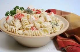 rotini pasta salad recipe recipetips com