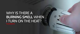 burning smell from turning on the heat