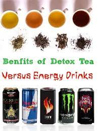 detox tea s versus energy drinks