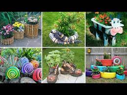 Diy Garden Decor From Recycled