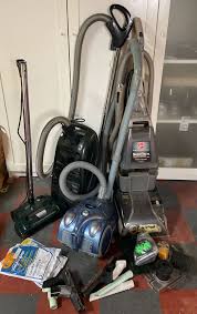 hoover steam vaccuum and eureka royal