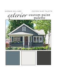 Custom Exterior Paint Palette
