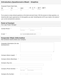 graphics form template
