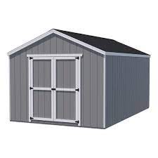 16 ft outdoor wood storage shed precut