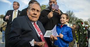He was gravely injured in 1945 when he was shot in his upper back and right arm, leaving him with limited mobility in his right arm and numbness in. Bob Dole S Final Mission Greet Each Wwii Vet Who Visits Memorial He Helped Build