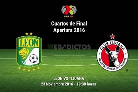 Club león femenil is a mexican women's football club based in león, guanajuato, mexico.the club has been the female section of club león since 2017. Leon Vs Tijuana Liguilla Del Apertura 2016 Resultado 3 0