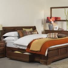 wooden sleigh beds up to 7ft wide