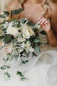 White wedding flowers for bridesmaids. Peonies Magnolias And Protea 11 Beautiful White Bridal Bouquets