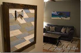 Wall Art For Your Home Using Reclaimed Wood