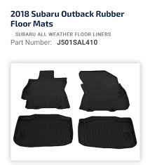 cargo liners for 2017 subaru outback