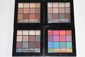 nyx ultimate shadow palette collection