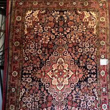 superb old hand knotted persian rug