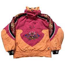 jacket bogner orange size m