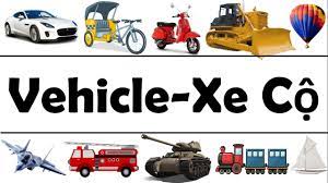 Từ vựng Tiếng Anh các loại xe cộ- phương tiện giao thông/ Vehicles Name in  English/ English Online - YouTube