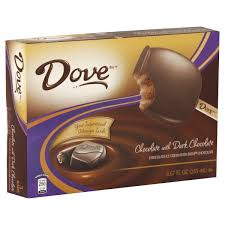 dove ice cream bars chocolate with dark