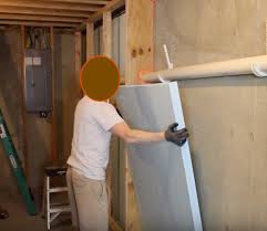 Basement Insulation With Drainage Pipe