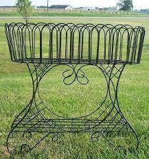 Wrought Iron Planter Plant Stand