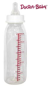 Doctor Baby Glass Milk Bottles 240ml