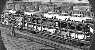 Image result for railroad auto carriers
