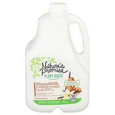 almond milk unsweetened vanilla