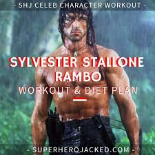 Sylvester Stallone Workout Routine And Diet Train Like