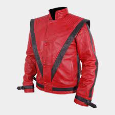 Michael jackson red thriller leather jacket. Michael Jackson Thriller Red Leather Jacket Red Thriller Leather Jacket