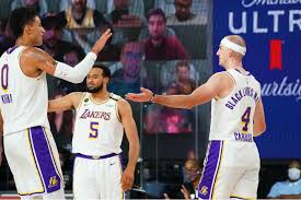 Los angeles tries a different formula to hopefully win an nba title. Nba Lakers Overwhelm Rockets Advance To Conference Finals Abs Cbn News