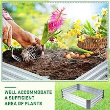 Metal Raised Garden Beds Planter Box