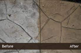 elgin stamped concrete sealing