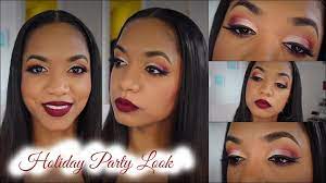 holiday party makeup look get ready