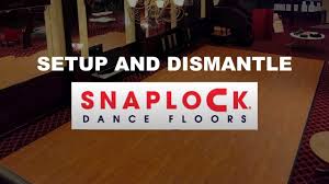 dismantle snaplock dance floors