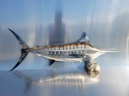 Marlin Fish Metal Wall Art Fish Decor