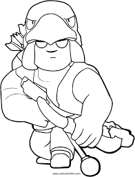 You can choose a completely different color for him. Coloriage De Bo De Brawl Stars