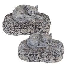 Cat Memorial Stone Sending Hugs