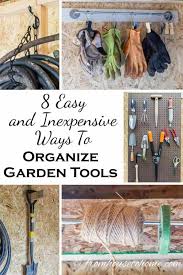 12 Garden Tool Storage Ideas How To