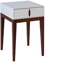 Lux Art Deco Side Table Matt Shaded